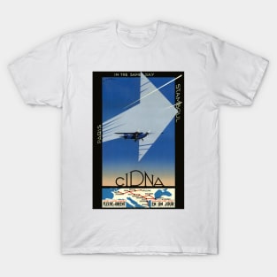 CIDNA Fleche D'Orient Vintage Poster 1931 T-Shirt